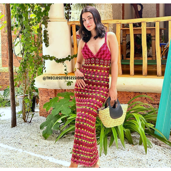 ZARA BLOGGER FAVE!!! V-Neck Knit Dress NWT - Picture 2 of 16